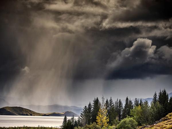 Rainy day in Iceland