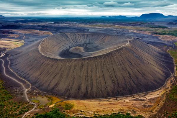 Hverfjall Crater, Iceland