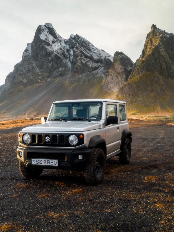 Scenic road trip view, Iceland car rental Iceland's scenic routes – a driver's paradise, courtesy of a local Iceland car rental company.