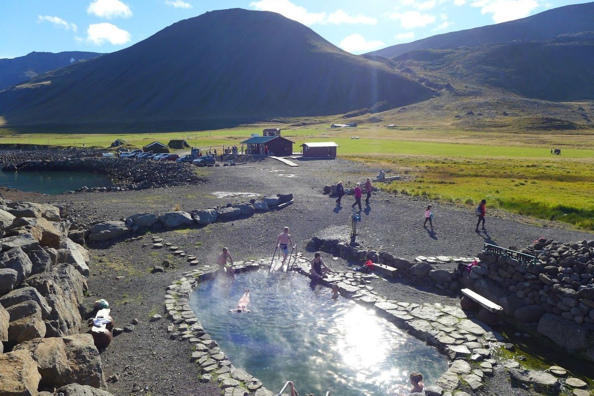grettislaug iceland hot Grettir's hot spring