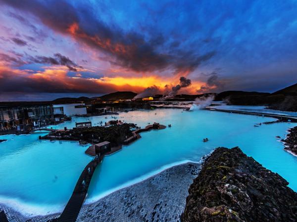 blue lagoon susnet - Iceland