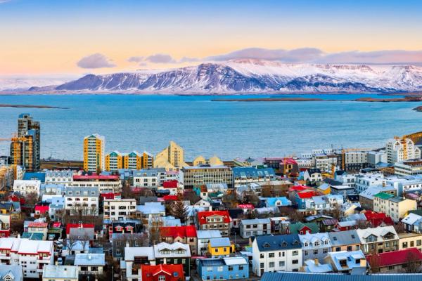 Reykjavik view Iceland