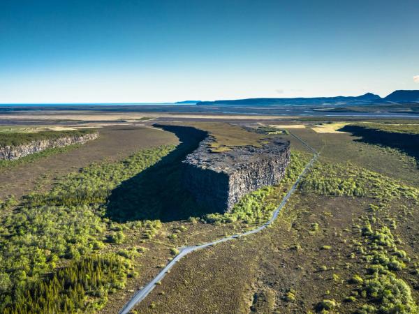 Ásbyrgi Canyon