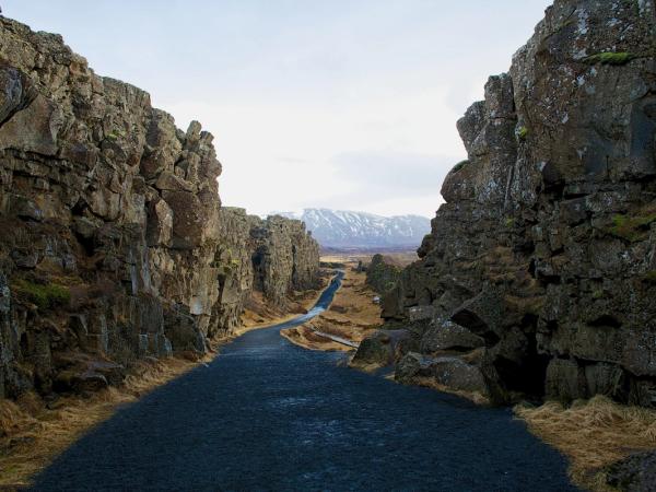 Garganta Almannagjá, Thingvellir