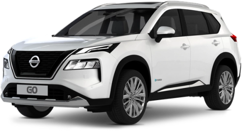 carro de aluguel Nissan X-Trail branco para 5 pessoas Nissan X-Trail branco modelo 2024