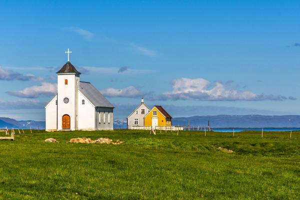 La iglesia de Flatey