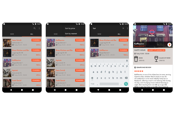 Appy Hour Appy Hour. Every happy hour in Reykjavík in your pocket.