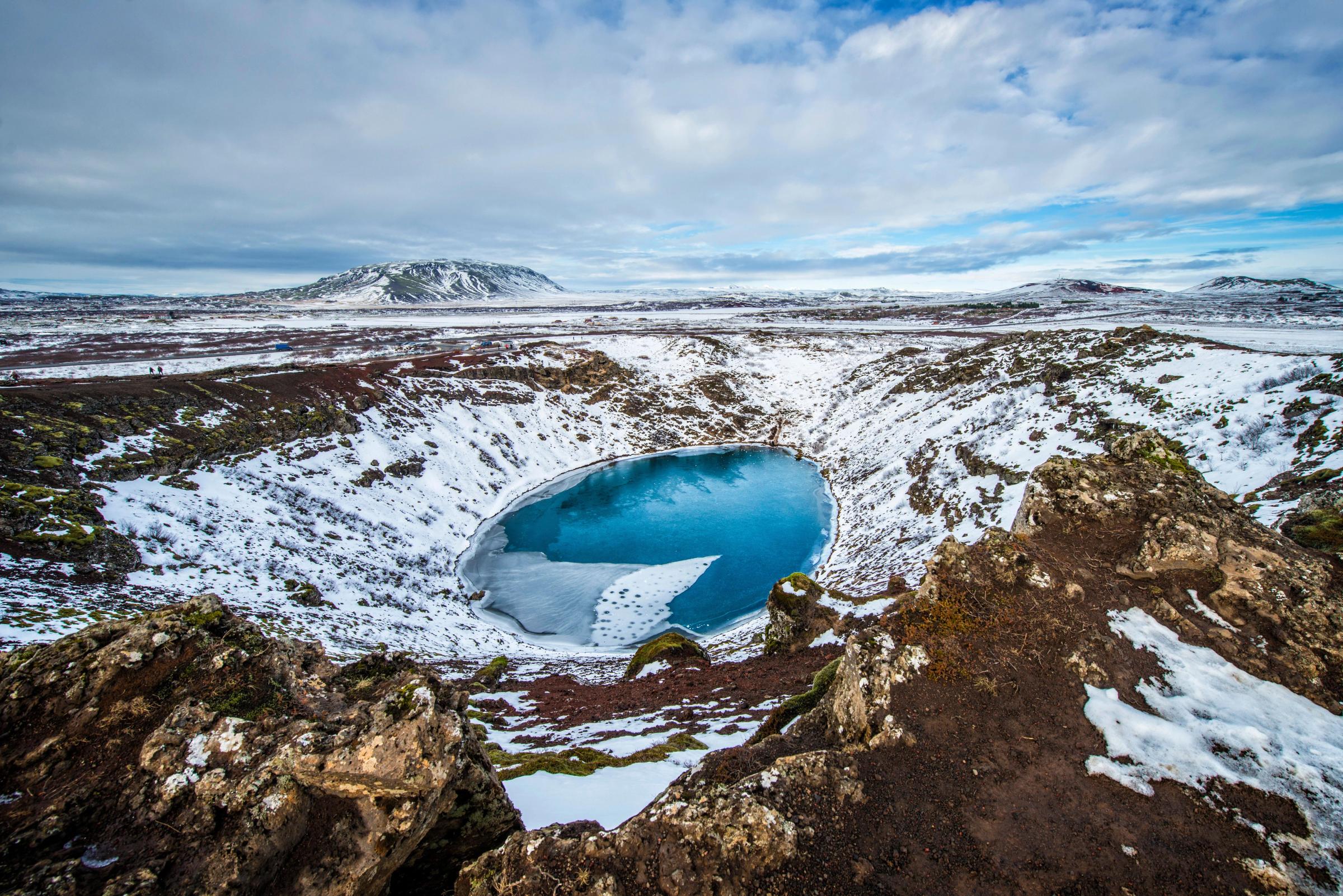Kerid crater Iceland