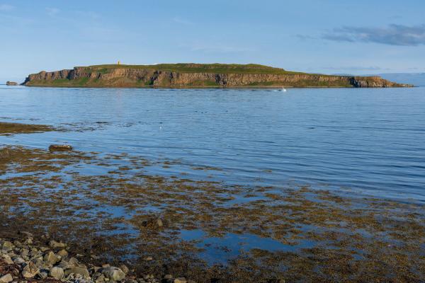panoramic view of an island
