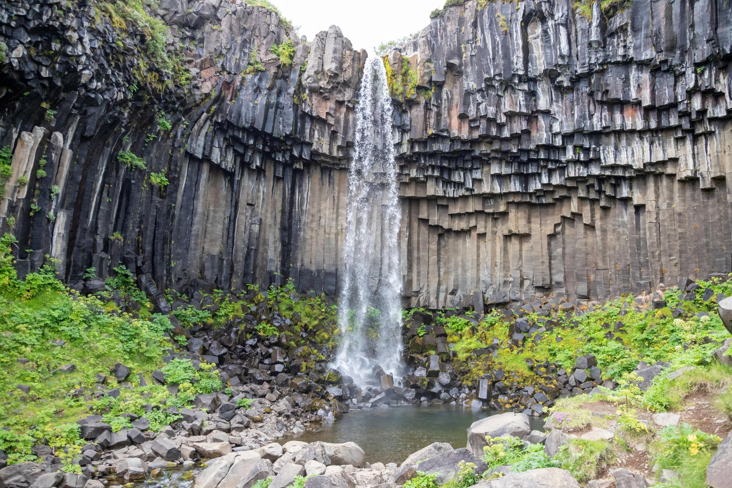 Svartifoss Watefall