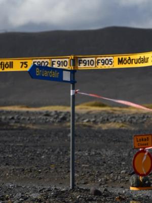 Carterles de Carreteras F en Islandia