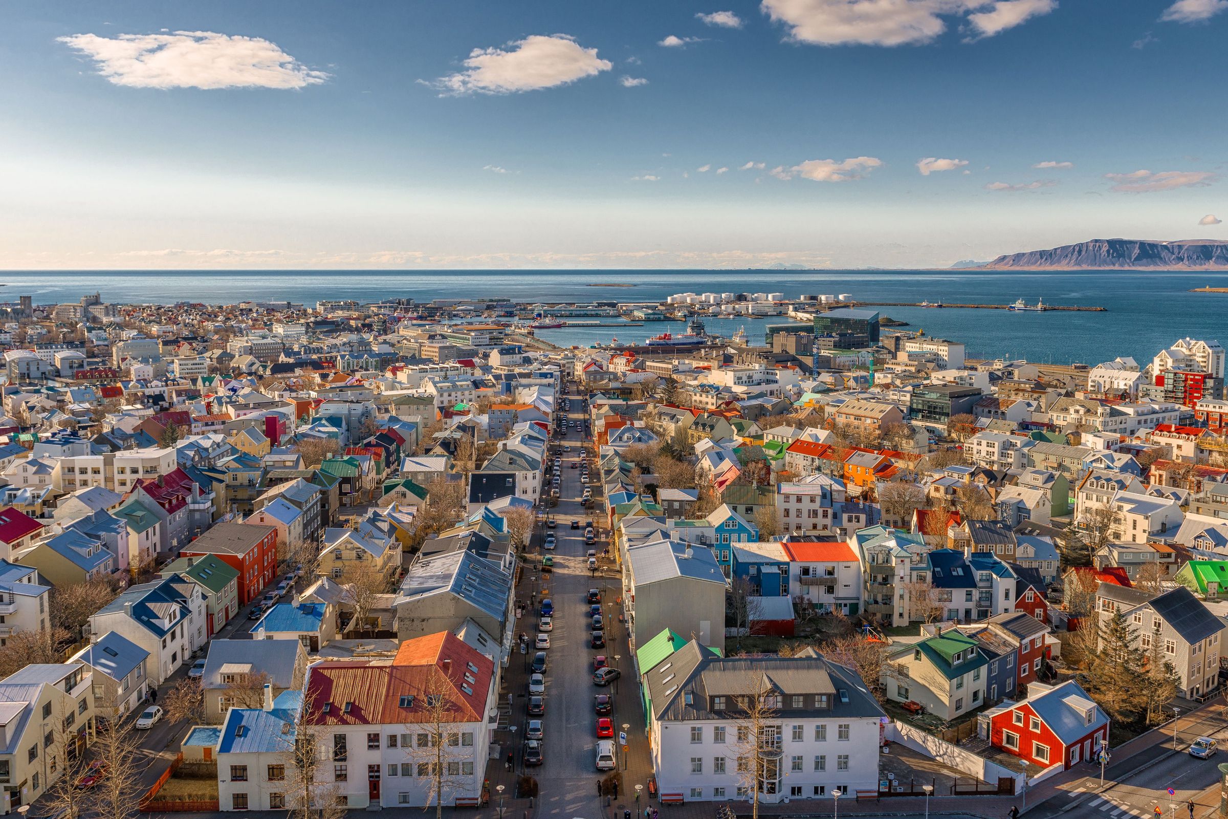 Panorámica de Reykjavik