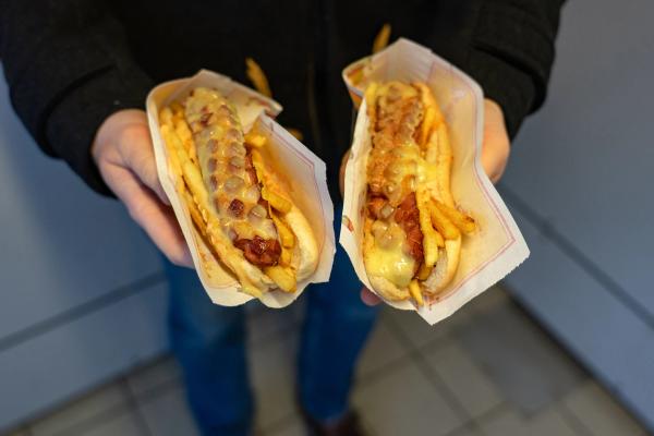 Icelandic hot dogs or Pylsa