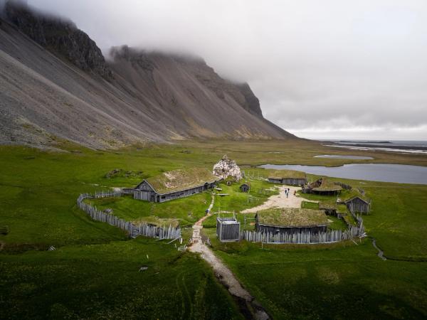 Old viking village in Iceland