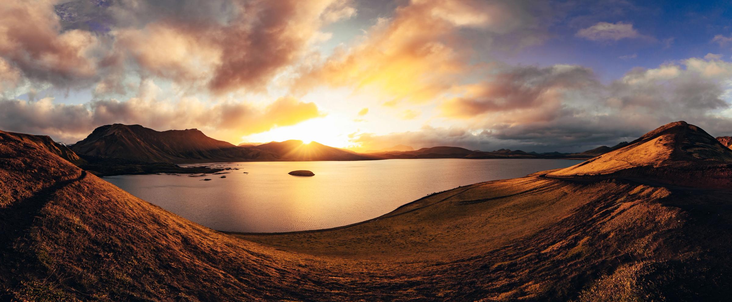 Lago Frostastaðavatn en Landmannaulaugar