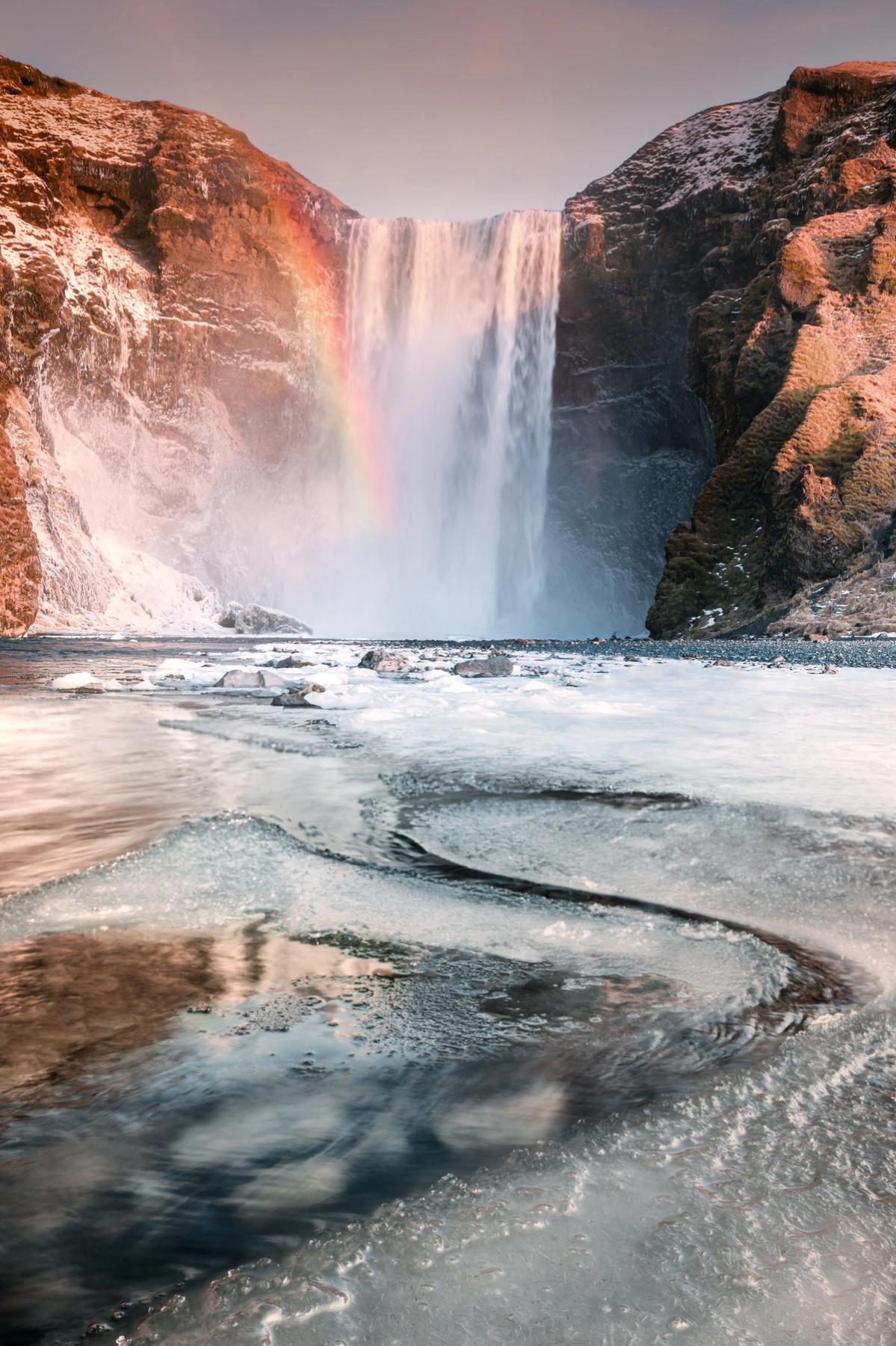 Cascada de Skogafoss
