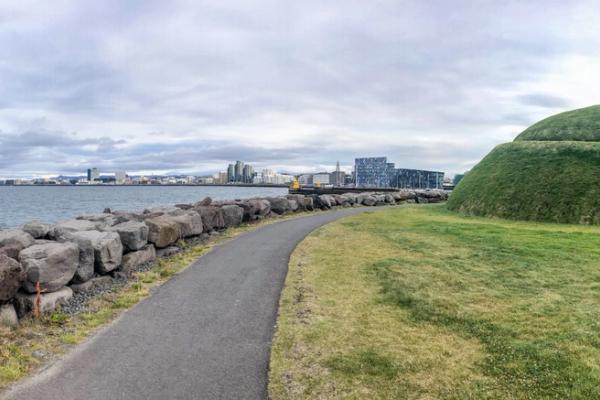 Coastal Path in Reykjavik