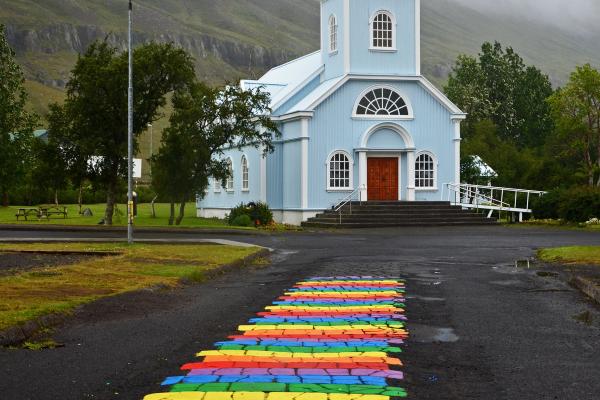 Seydisfjördur Seydisfjördur rainbow street in iceland
