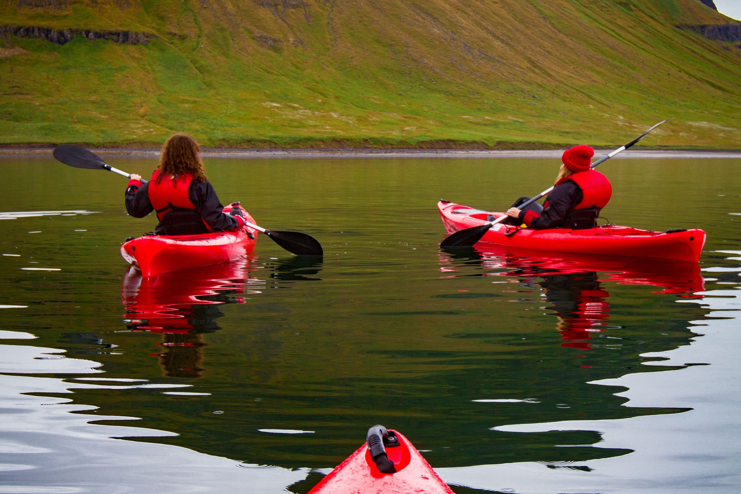Kayaking in Iceland