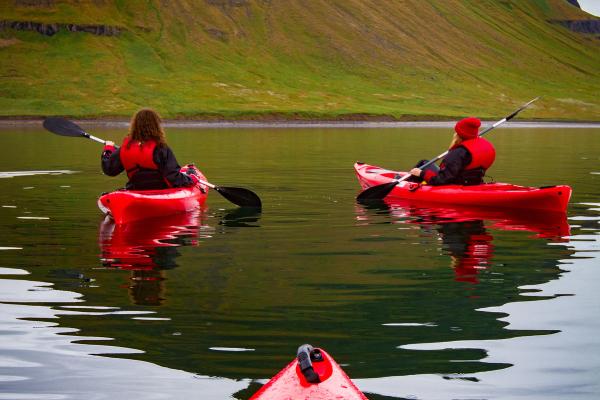 Kayaking in Iceland