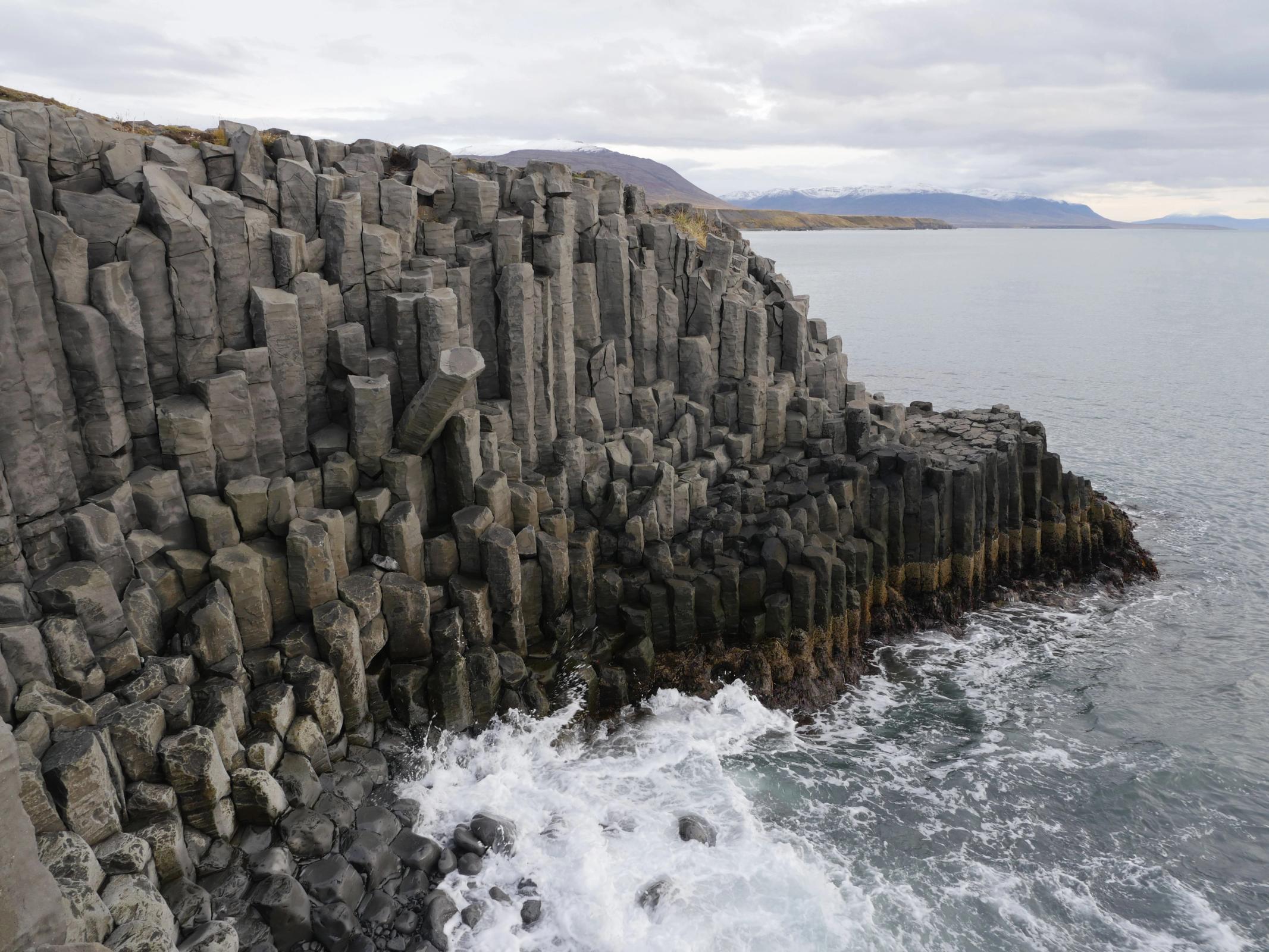 Basalt Rocks at Hofsos