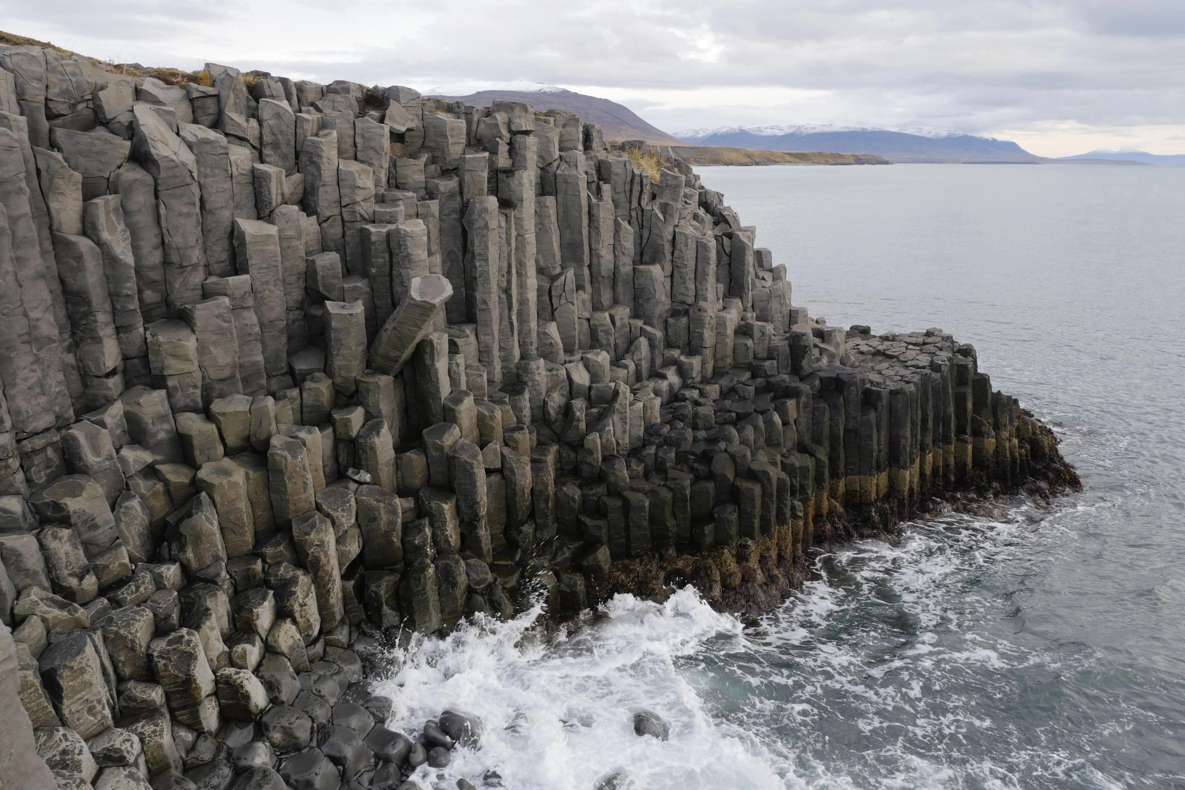 Basalt Rocks at Hofsos