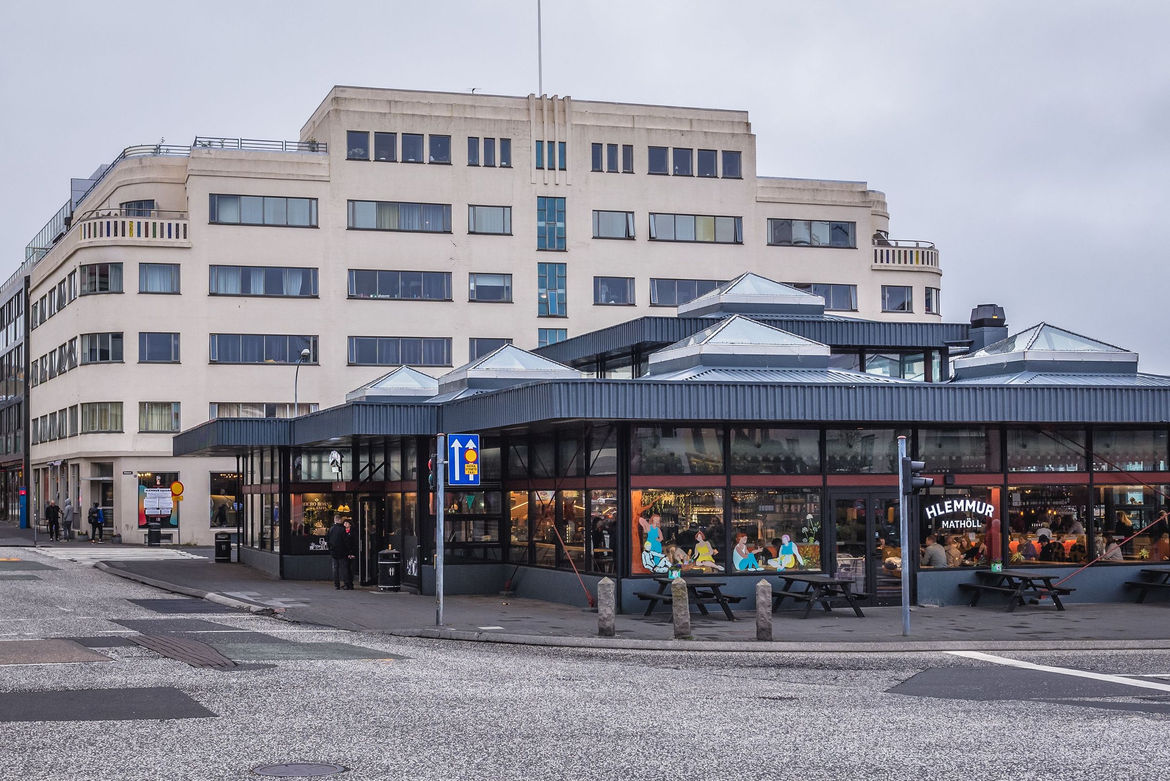 Restaurant in Hlemmur Square