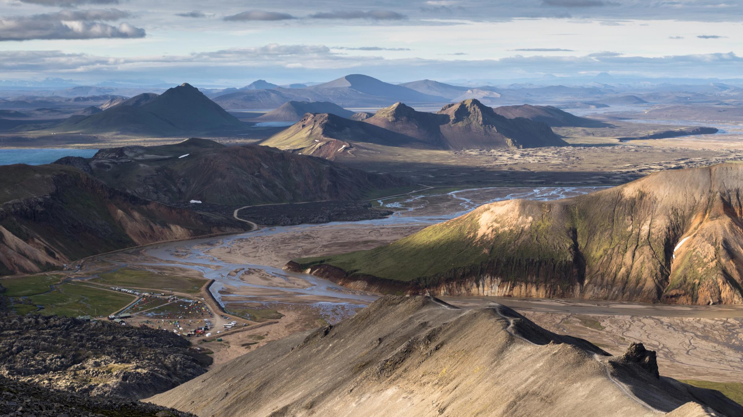 panoramic view from Blahnukur