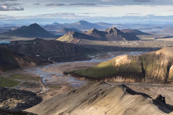 panoramic view from Blahnukur
