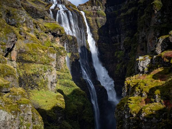 Glymur waterfall