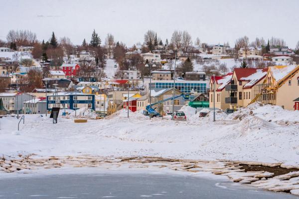 Akureyri in winter
