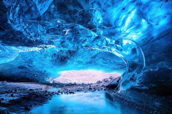 Ice cave in Iceland