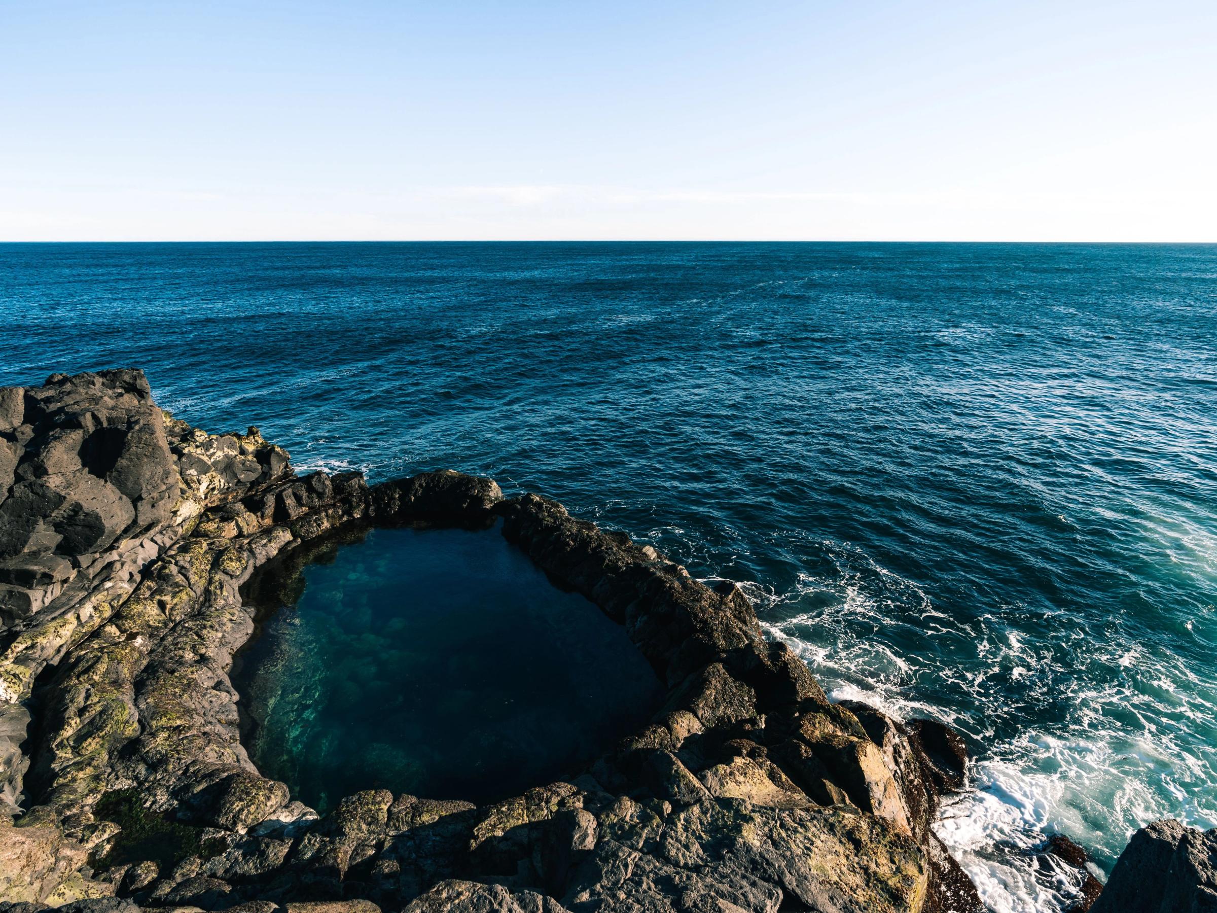 Piscina de roca Brimketill
