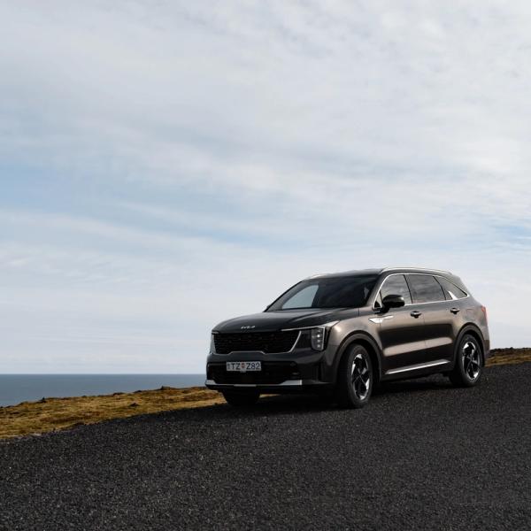 Un coche de alquiler en Islandia