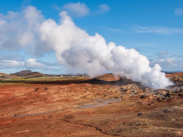 Fumarolas en Islandia