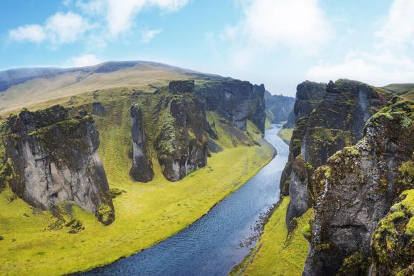 Canyon in Iceland