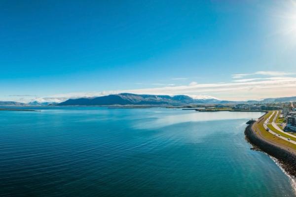 Día de sol en Reikiavik