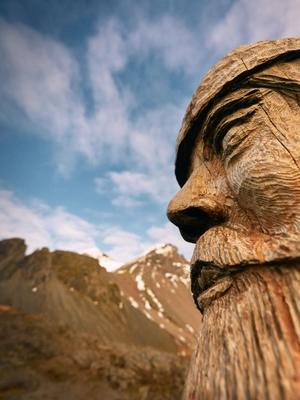 Wooden Viking, Iceland