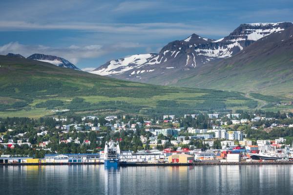 Panoramic of Akureyri