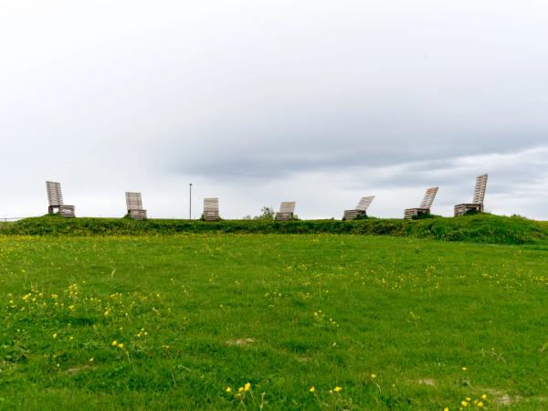 Playa geotérmica de Nauthólsvík en primavera