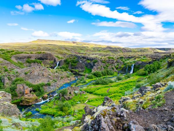 Valle de Gjáin en Islandia