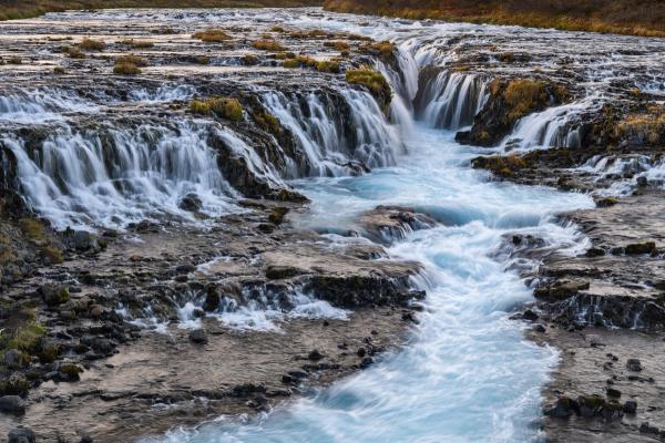 Cascada de Bruarfoss, Islandia