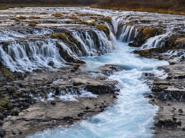 Bruarfoss Waterfall, Iceland