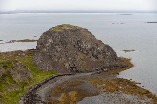 Bjartmarssteinn cliff, Iceland