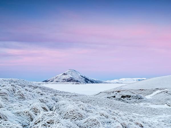 Lake Myvatn in winter