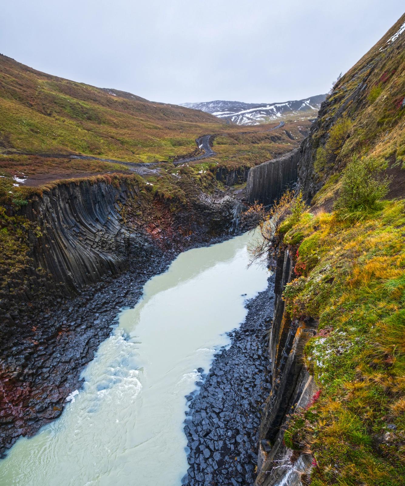 Stuðlagil en otoño