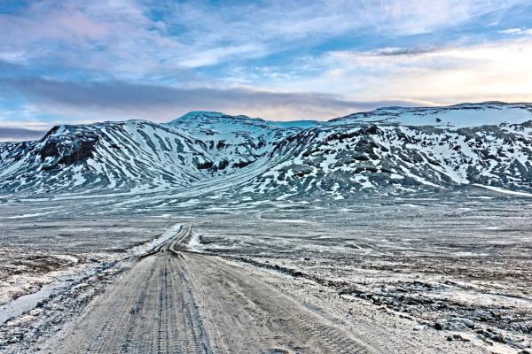 Langjökull in Iceland F-578 Langjökull in Western Iceland