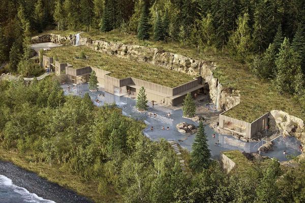 Forest Lagoon, Iceland Immerse yourself in the natural beauty of Forest Lagoon in Iceland. Surrounded by lush greenery, the tranquil lagoon offers a serene oasis in the midst of Iceland's stunning landscape. Enjoy the peaceful ambiance and refreshing waters of this hidden gem.