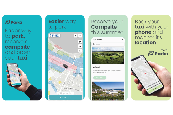 Parka.is app Parka app offers users a simple and fast way to pay for parking within the city of Reykjavík and in Icelandic national parks.