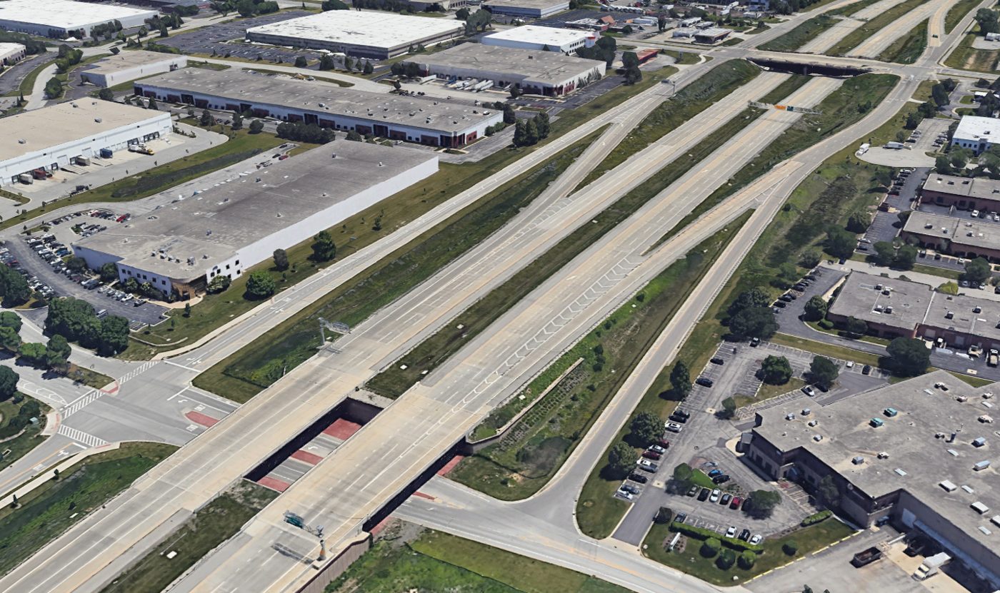 Elgin O'Hare West Bypass, US Route 20 to Route 83 — Phase II Engineering — IL Route. 390 Arlington Heights Rd to Lively Blvd